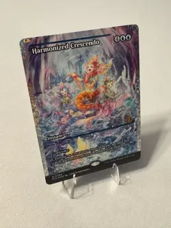 MtG Lorwyn Eclipsed Fractured Foil Harmonized Crescendo Showcase 0394. CLEAN - Image 1