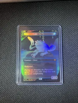 Slippery Bogle (Borderless Foil) 144 (M) MTG Lorwyn Eclipsed Special Guest (SPG) - Image 1
