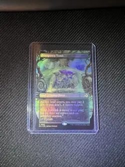 Overgrown Tomb - Foil - (Borderless) Lorwyn Eclipsed - Mtg - Image 1