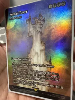 Kefka's Tower / Bolas's Citadel Foil Magic Final Fantasy w/ Protective Sleeve - Image 2