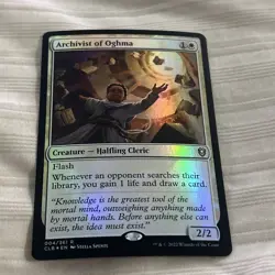 1x Archivist of Oghma FOIL NM Eng MTG - Commander Legends Baldur's Gate - Image 2