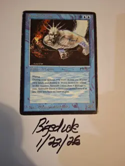 MTG Arabian Nights Serendib Djinn - See Pics for Condition - bigedude - Image 1