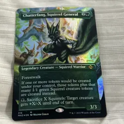 Chatterfang, Squirrel General (Borderless) Modern Horizons 2 Foil - Image 1