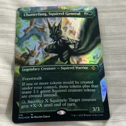 Chatterfang, Squirrel General (Borderless) Modern Horizons 2 Foil - Image 2