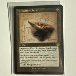 Magic The Gathering Rare Semblance Anvil 115 NM The Brothers' War Mint - Image 1