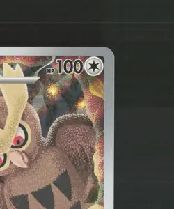 Noctowl SVP141 Scarlet & Violet Full Art Black Star Promo Holo Pokemon Card NM - Image 4