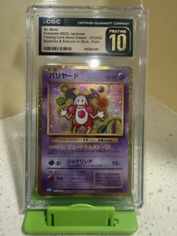2023 Pokemon MR. MIME Trading Card Game Classic CLB 013/034 CGC PRISTINE 10 - Image 1