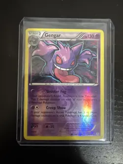 Pokemon Gengar TCG Reverse Holo Rare Card XY Breakthrough 60/162 - Image 2