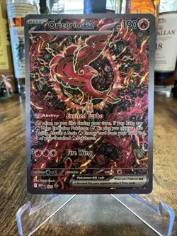 Pokemon Oricorio Ex Promo 024 Black Star Phantasmal Flames - Image 2