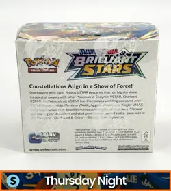 POKEMON TCG SWORD & SHIELD BRILLIANT STARS SEALED BOOSTER BOX - Image 2