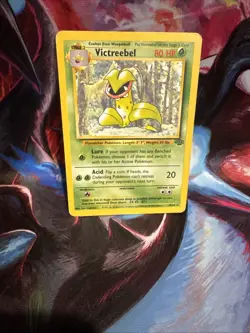Victreebel 30/64 - Pokemon TCG Jungle Unlimited Rare Card WOTC HP - Image 1