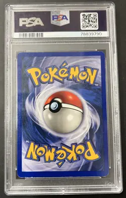 1999 Pokemon Base Set Unlimited #4 Charizard Holo PSA 7 - Image 2