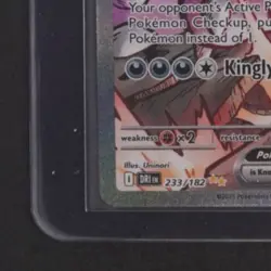 2025 POKEMON SV DESTINED RIVALS #233/182 TEAM ROCKET'S NIDOKING EX SIR - Image 4