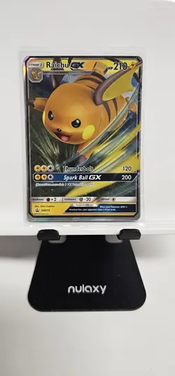 Pokemon TCG Raichu GX Sun & Moon SM213 Holo Promo Promo - Image 1