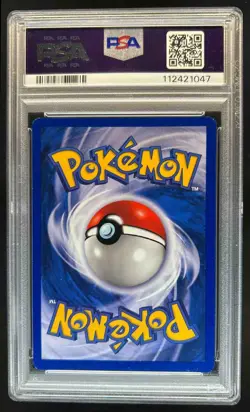 2002 Pokemon Legendary Collection Alakazam Holo #1/110 PSA 8 - Image 2