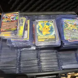 ALL HITS Huge Lot Of Pokemon All In Sleeves And Cases - Image 1