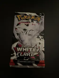 Heavy! 22.33g Pokemon TCG SV10.5 White Flare Booster Pack Sealed! - Image 2