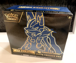 Pokemon TCG PC Mega Evolution Elite Trainer Box ETB Lucario SEALED 171359 - Image 1