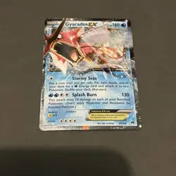 2016 Pokemon XY Breakpoint Gyarados EX 26/122 NM - Image 1