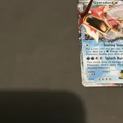 2016 Pokemon XY Breakpoint Gyarados EX 26/122 NM - Image 3