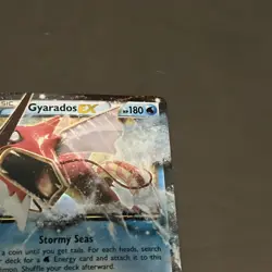 2016 Pokemon XY Breakpoint Gyarados EX 26/122 NM - Image 5