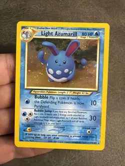 Light Azumarill 13/105 Neo Destiny Holo LP Pokemon - Image 4