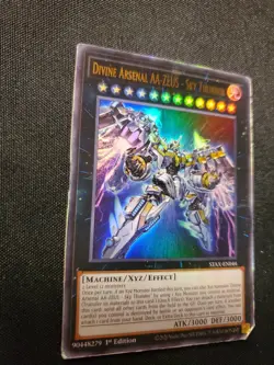 Divine Arsenal AA-ZEUS Sky Thunder STAX-EN044 1st Edition Yugioh Damaged See Pic - Image 2