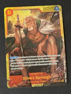 One Piece TCG Silvers Rayleigh OP08-118 NM - Two Legends - English - Image 1