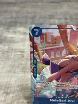 One piece TCG EB04-025 Nefeltari Vivi Alternate Art - OP14 The Azure Sea’s Seven - Image 2