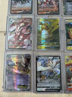Pokemon Card Lot 12 Official TCG Cards EX GX VMAX + HOLOS - Image 4