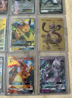 Pokemon Card Lot 12 Official TCG Cards EX GX VMAX + HOLOS - Image 5