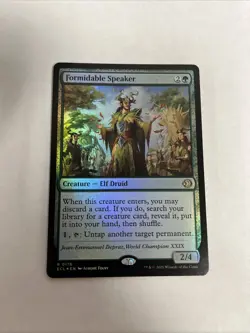 Formidable Speaker Foil Lorwyn Eclipsed Card #0176 MTG LP - Image 1