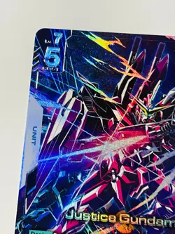 Justice Gundam GD01-066 LR+ Alt Art GUNDAM NEWTYPE RISING TCG CARD NM ENGLISH - Image 4