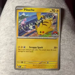 2024 Pokemon TCG World Championships Pikachu Black Star Promo card, SVP 190 - Image 1