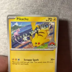 2024 Pokemon TCG World Championships Pikachu Black Star Promo card, SVP 190 - Image 2