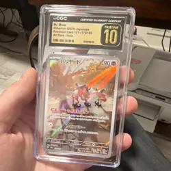 Pokemon Mr. Mime 179/165 Sv2a Card 151 CGC Pristine 10 Art Rare Holo Japanese - Image 1