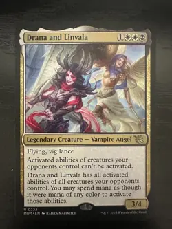 Drana and Linvala March of the Machine Foil Plus 4 more cards - Image 1