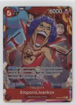 2023 One Piece Card Game: Wings of Captain OP06 Emporio Ivankov (Alt Art) - Image 1