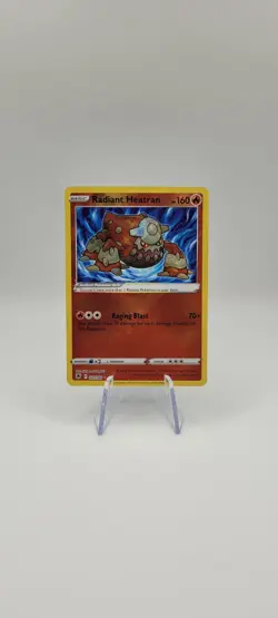 Pokemon TCG: Radiant Heatran - 027/189 Astral Radiance - Foil Card NM - Image 1