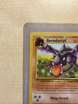 Pokemon TCG Aerodactyl Fossil Card 16/62 Unlimited Rare, LP - Image 4