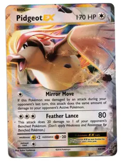 Pokemon Card: Pidgeot EX 64/108 XY Evolutions Ultra Rare! NM - Image 1