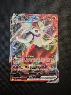 Cinderace Vmax 019/072 Shining Fates - NM Ultra Rare Full Art Pokemon Card - Image 1