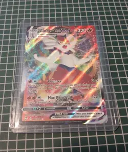 Cinderace VMAX 019/072 - Shining Fates Pokemon Card Full Art Ultra Rare Holo NM - Image 1