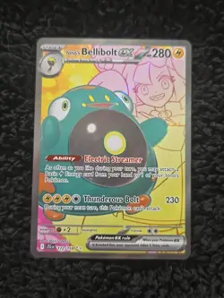 Ionos Bellibolt Ex - 172/159 Journey Together Ultra Rare Pokemon TCG Mint - Image 1