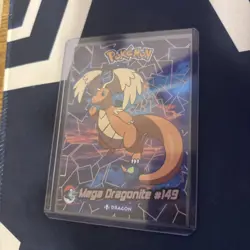 Crystal Card Collection- Mega Dragonite #149 HoloFoil Box Hit - NM - Image 4