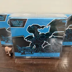 Pokemon Black Bolt + White Flare Pokemon Center ETB Elite Trainer Box Set SEALED - Image 2