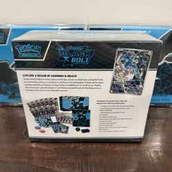 Pokemon Black Bolt + White Flare Pokemon Center ETB Elite Trainer Box Set SEALED - Image 5