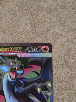 [ NM ] Mega Charizard X EX 109/094 Phantasmal Flames Full Art Pokemon Card - Image 2