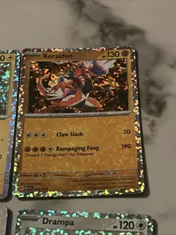 Mixed Lot of Holographic Pokemon Cards Holo Rare Pikachu And Dragonite And More - Image 4