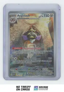 2023 Pokemon Scarlet & Violet Series - Paradox Rift Aegislash #210/182 - Image 1